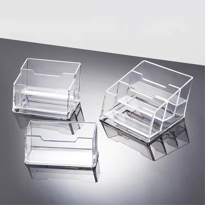 Acrylic Business Card Holder with Creative Design