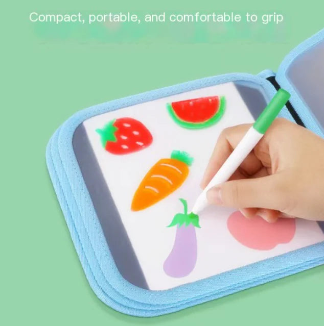 Eco-Friendly Liquid Chalk LED Drawing Board with Erasable Pens