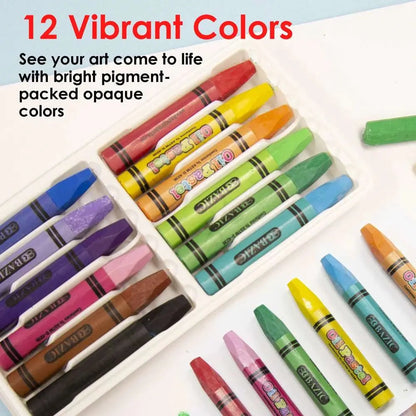 Oil Pastel Jumbo 12 Color