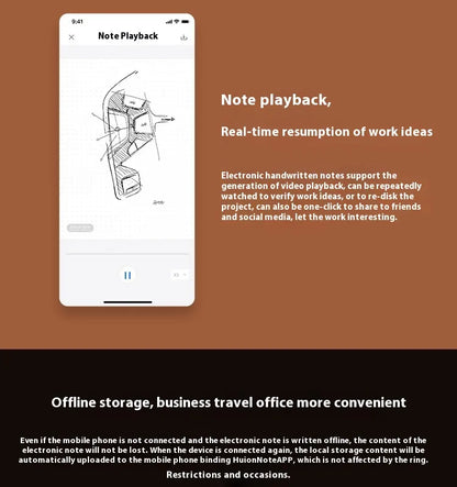 Huion Note X10 Smart Digital Notepad