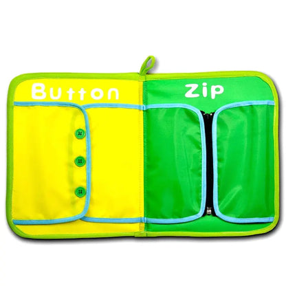 3D Fabric Book for Babies - Montessori Educational Toy