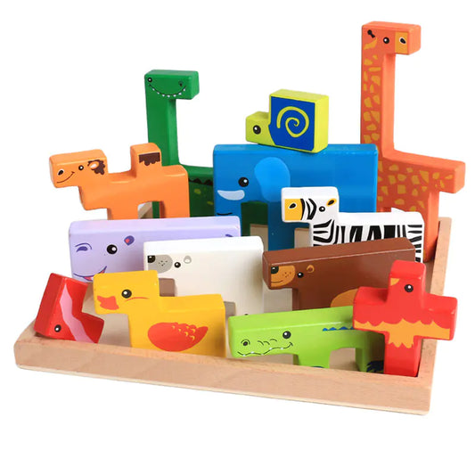 Animal Building Block Toy