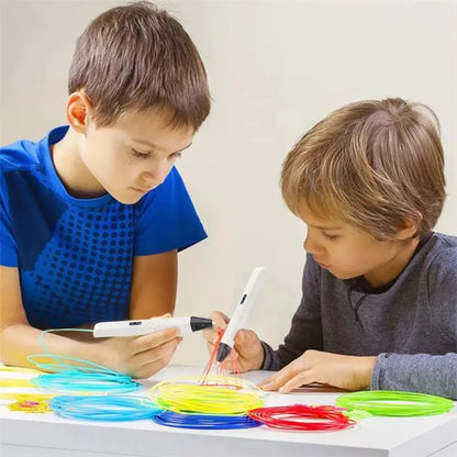 3D Pen Professional Set with OLED Screen and USB Accessories