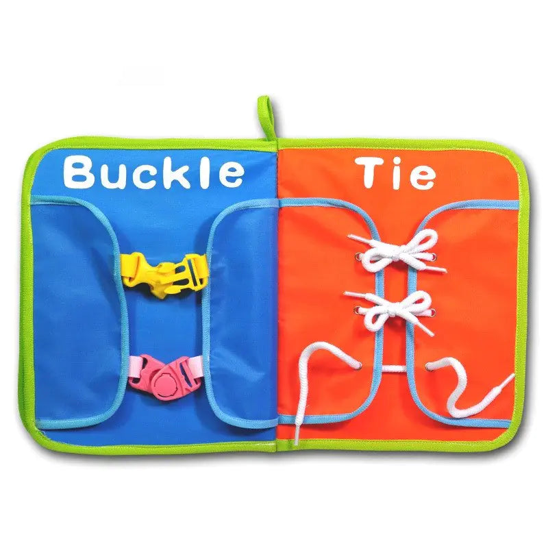 3D Fabric Book for Babies - Montessori Educational Toy