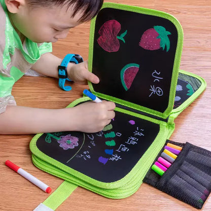 Eco-Friendly Liquid Chalk LED Drawing Board with Erasable Pens