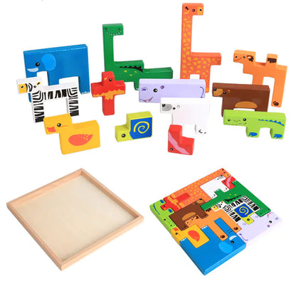 Animal Building Block Toy