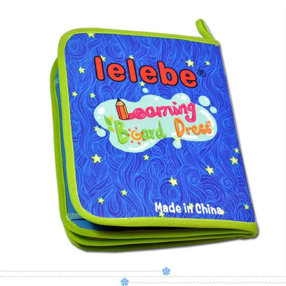 3D Fabric Book for Babies - Montessori Educational Toy