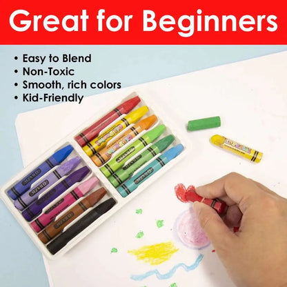 Oil Pastel Jumbo 12 Color